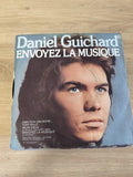 Vintage 45T Daniel Guichard Envoyez la Musique pochette originale 1974 Barclay