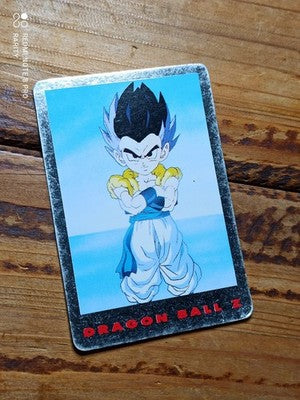 Carte Dragon Ball Z Cardass rétro, série 1, personnage Vegeto, vintage