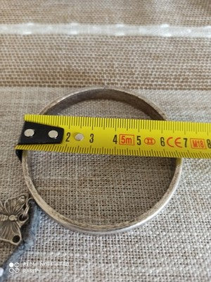 Bracelet vintage papillon finition argentée années 90 – La Vie C'est Du Bonheur