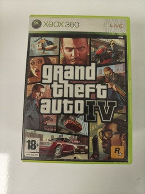 Boîte vide officielle Xbox 360 GTA IV, étui d'origine sans disque ni manuel