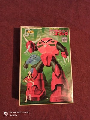 Maquette Gundam Z'Gok 1/144 Bandai vintage boîte illustrée Mobile Suit