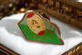 Pin's vintage Confrérie Ovalie Côte Basque Landes rugby émaillé badge rétro