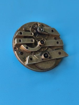 Ancien mouvement montre gousset vintage pour pièces, mécanique, collection