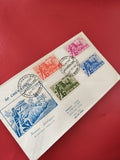 Ancienne enveloppe 1er jour Vietnam 1962 timbres oblitérés collection philatélie