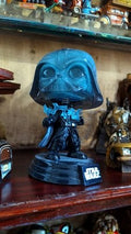 Figurine Funko Pop Dark Vador Star Wars limitée, effet bleu, bobble-head