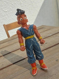 Figurine Dragon Ball GT vintage rétro, tenue bleue, jouet ancien rare occasion