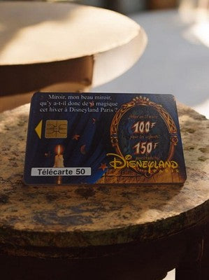 Télécarte vintage Disneyland Paris 50 unités édition hiver carte téléphonique ra