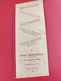 Ancien marque-page publicitaire vintage Jacques Mont Reynaud Marseille papier