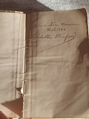Livre de prières ancien Paroissien Romain 1921 reliure usée vintage