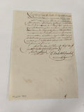 Ancienne lettre administrative manuscrite 1829, XIXe, cachets fiscaux 25 c