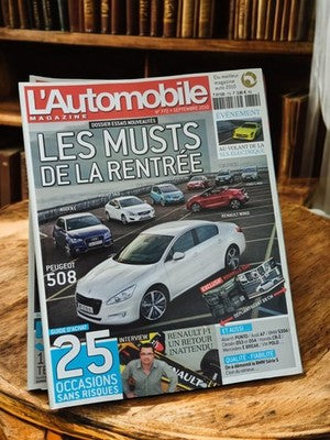Magazine L’Automobile n°772 septembre 2010 ancien auto rétro Peugeot 508