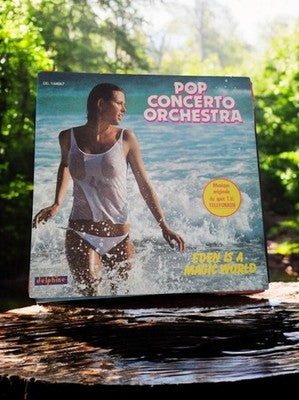 Vinyle 45T Pop Concerto Orchestra Eden Is a Magic World vintage Delphine