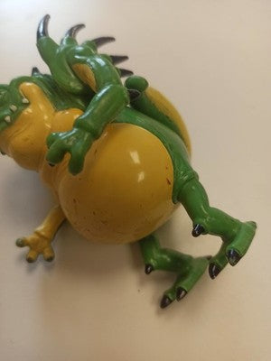 Vintage Dragon Ball GT green yellow retro character old toy figurine