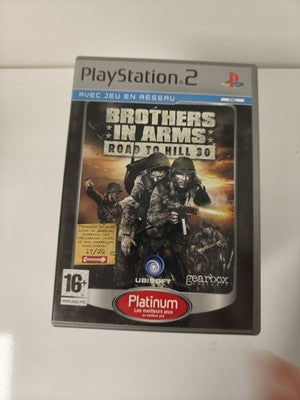 Boîte vide pour Brothers in Arms sur PS2 - Boîtier officiel Playstation sans jeu