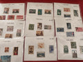 Lot anciens timbres tous pays vrac philatélie collection vintage Asie Afrique