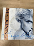 Vintage 45 tours Madonna True Blue Remix Edit pochette usée collector