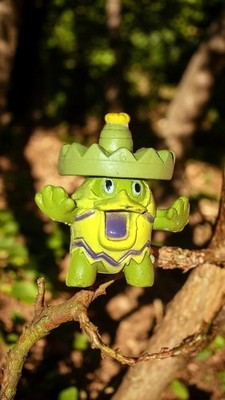 Figurine Pokémon Ludicolo PVC 2005-2006 vert jaune R/LW vintage rare