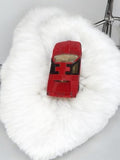 Véhicule miniature ancien rouge Turbo voiture jouet vintage rétro déco