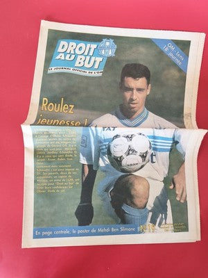 Ancien journal vintage Olympique de Marseille Droit au But football rétro collec