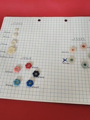 Lot vintage boutons neufs avec présentoir ancien couture française rare collecti