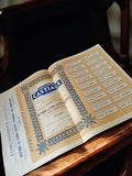 Action au porteur Établissements Castiaux années 1920 vintage authentique papier