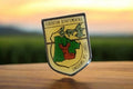 Pin's Fédération Départementale Chasseurs des Landes vintage émaillé badge ancie
