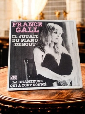 Vinyle 45T France Gall Il Jouait du Piano Debout vintage pochette photo