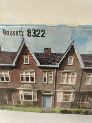 Ancienne maquette Kibri 8322 Geleen H0 maison double sous film