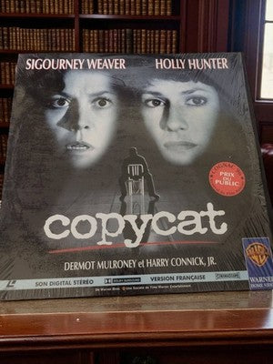 Laserdisc Copycat vintage thriller Warner Home Video film rétro Sigourney Weaver