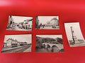 Lot de 5 photos anciennes Haute-Loire vintage deadstock librairie, paysages et m