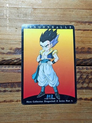 Carte Dragon Ball Z n°312 Hero Collection Part 3 vintage DBZ rare