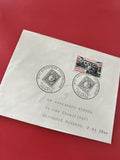 Ancienne enveloppe philatélique oblitérée 1965 Exposition Pantin timbre France