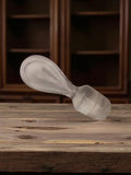 Bouchon ancien en verre translucide, petit format rétro, accessoire carafe