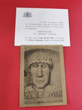 Ancienne carte exposition Saint Victor Marseille 1973 invitation vintage rare