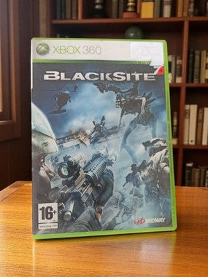 Jeu vidéo XBOX 360 BlackSite Midway, FPS vintage, complet sans notice