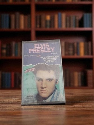 Cassette audio vintage Elvis Presley RCA programme Plus Vol 4 années 80 rétro