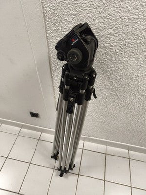 Trépied photo Manfrotto d’occasion, support stable pour appareil photo et camésc