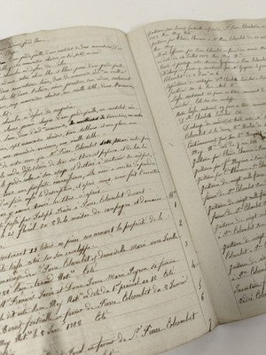 Ancienne lettre manuscrite administrative XIXe, papier timbré 1813, signatures