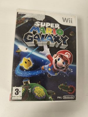 Boîtier vide pour Nintendo Wii Super Mario Galaxy, boîte originale sans jeu