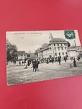 Ancienne carte postale oblitérée Exposition Nancy École des Beaux-Arts