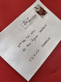 Ancienne enveloppe oblitérée 1997 timbre France philatélie collection vintage