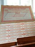 Obligation au porteur VSN 1931, Verrerie Souchon Neuvesel, document ancien