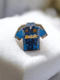 Pin's maillot OM Adidas Betclic vintage bleu Olympique Marseille football rétro