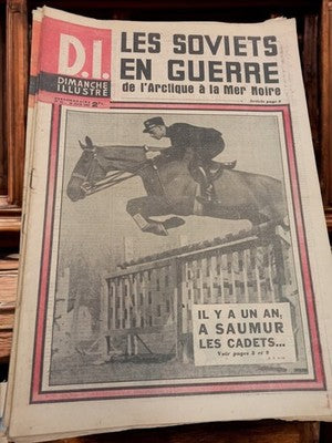 Magazine ancien Dimanche Illustré 1941 DI Soviets Guerre rétro papier vintage