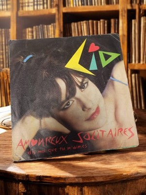 Vinyle 45 tours Lio Amoureux Solitaires vintage rétro pop années 80