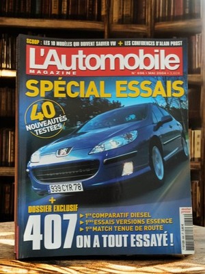 Magazine L'Automobile n°696 mai 2004 spécial essais Peugeot 407 vintage rétro