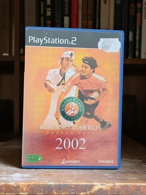 Jeu PS2 Roland Garros 2002 PlayStation 2 complet tennis Wanadoo Carapace
