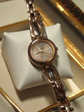 Montre femme Nicca vintage dorée cadran étoiles rétro montre-bracelet ancien