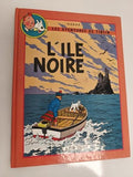 BD Tintin L'Île Noire album double couverture rigide Hergé édition couleur