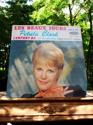 Vinyle 45T Petula Clark Les Beaux Jours Vogue vintage pop années 60